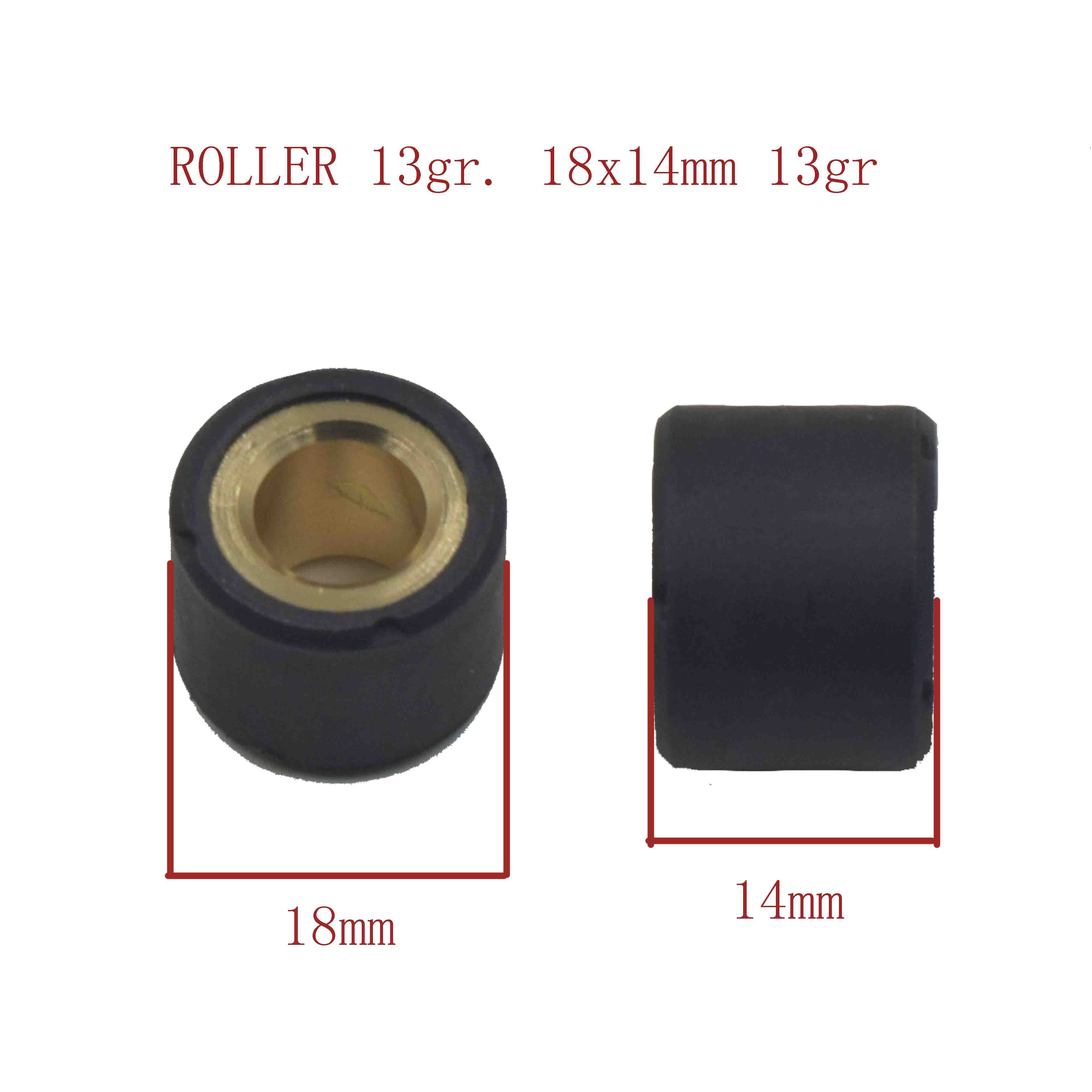 ROLLER 13gr. 18x14mm 13gr 